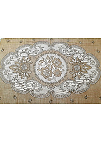 Khăn Trải Bàn PAULEE - FY 116L nâu (135 cm x 180 cm)
