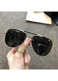 Kính râm nam chống nắng cho nam dáng phi công càng kim loại sành điệu