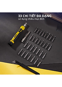 Bộ Tua Vít Sửa Chữa Đa Chức Năng Deli - 30 Đầu Vít Cao Cấp - Chất Liệu Siêu Bền, Thiết Kế Gọn Nhẹ Tinh Tế