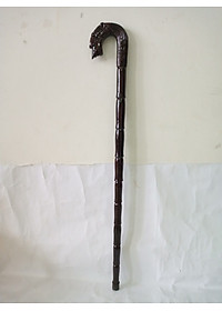 Dụng cụ Gậy batoong gỗ chống trơn trượt dành cho người già