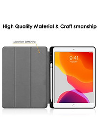 Bao da Máy tính bảng Samsung Galaxy Tab A11 Plus có khay đựng bút mặt lưng chống nóng máy