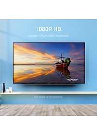 Cáp chuyển HDMI to VGA Vention hỗ trợ nguồn + audio , full HD 1080P - Hàng chính hãng