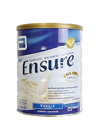 Sữa Ensure Úc cho người già, người gầy yếu suy dinh dưỡng, người sau phẫu thuật, cung cấp dinh dưỡng giúp hồi phục sức khỏe - OZ Slim Store -850g/lon