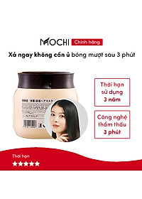 Mặt nạ ủ tóc Mochi Nhật Bản 500ml. Kem ủ tóc, phục hồi tóc hư tổn gãy rụng, bóng mượt tóc sau 3 phút