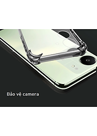 Ốp lưng cho Xiaomi Redmi 13C dẻo trong TPU chống sốc 4 góc cạnh, bảo vệ camera Kai Nguyễn( Hàng chính hãng)
