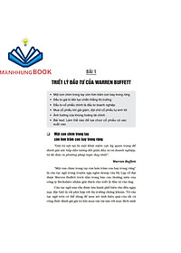 Sách - Bài học thành công của Warren Buffett (bìa mềm)