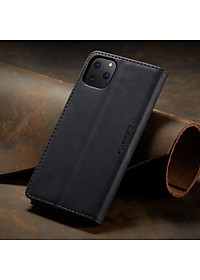 Bao Da dành cho điện thoại iPhone 11 dạng ví có ngăn để thẻ ATM để tiền tiện lợi - Hàng chính hãng
