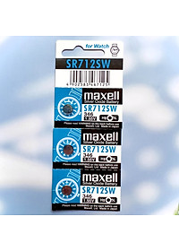 Pin Maxell Nhật Bản SR712SW / 346 (Viên Lẻ) Hàng Chính Hãng Made in Japan