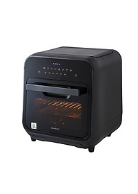 Lò nướng chân không kết hợp chức năng hấp Lock&Lock EJF693GRY Steam Air Fryer Oven (12.5 Lít) - Hàng chính hãng