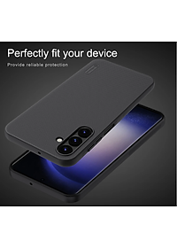 Ốp Lưng Sần chống sốc cho Samsung Galaxy A35 hiệu Nillkin Super Frosted Shield - Hàng Chính Hãng