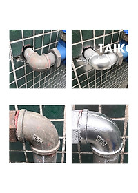 Sơn Bạc Mạ Crom Sơn Xịt Mạ TAIKOMI Sáng Bóng 350ml Chai Sơn Mạ Siêu Bóng Làm Mới Ô tô Xe Máy, Vật Dụng Trang Trí