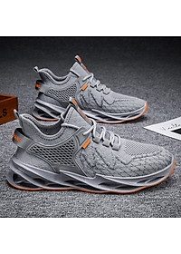 Giày Thể Thao Nam MENDO – Giày Sneaker Màu Xám – Đen, Phù Hợp Đi Chơi, Thể Dục Thể Thao – G5020