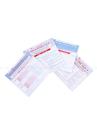 Combo Tóm Tắt Kiến Thức Toán - Lý - Hoá - Tiếng Anh (Chương Trình THCS)