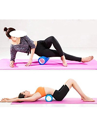 Con lăn Yoga Massage Foarm Roller, ống trụ lăn xốp thể thao giãn cơ có gai roam rollet cao cấp, ống lăn giãn cơ - Chính hãng DoDoDios