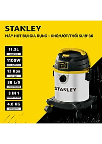 Nơi bán Máy hút bụi gia đình 11.5L -1.5HP Stanley SL19136 hút bụi khô, ướt, thổi