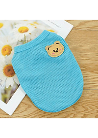 ÁO THUN BA LỖ THÔNG HƠI CHO THÚ CƯNG CHÓ MÈO