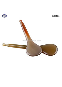 Cây Mát xa ấn huyệt bằng sừng thần thánh (MH804) Đầu tròn đánh bay vết nhăn da mặt - Chăm sóc sức khỏe