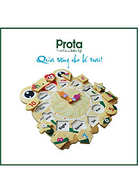 [CHÍNH HÃNG] (không có máy đưa nôi) Nôi cho bé cao cấp Prota tặng Đồng hồ ghép hình  – Cam kết 1 đổi 1