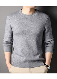 Áo len nam cổ tròn dệt kim công sở LNA20