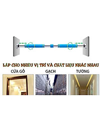 Combo xà đơn treo tường DNS  (KT 80-130cm) + Kìm bóp tay điều chỉnh lực