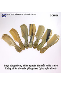 Lược sừng dáng cổ điển VIP cỡ lớn (Size: XXL - 23cm) COH168 - Lược sừng xuất Nhật - Chăm sóc tóc