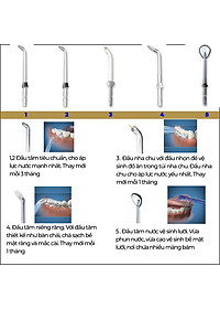 Tăm nước cầm tay H2ofloss HF-9P. Phiên bản thế hệ thứ 5