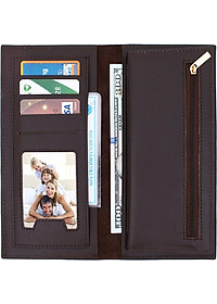 Ví Cầm Tay Unisex Da Bò Pháp BALZIO UWCOW H02-BR