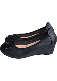 Giày nữ Trường Hải đế xuồng da bò cao cấp  DX218