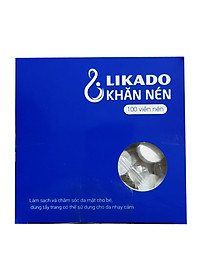 Khăn Nén Dạng Viên LIKADO (100 viên dạng bọc kẹo)