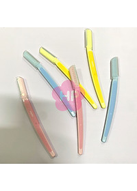 Dao Cạo Lông Mày Cán Dài Kai Pretty 01628-GA0053 (Set 3 cây)
