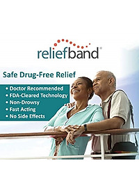 Reliefband thiết bị y tế đeo tay chống say tàu xe-ốm nghén-tiền đình