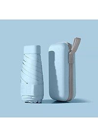 Ô dù gấp gọn UPF 50 kích thước nhỏ gọn 14cm thời trang hàn quốc, chống tia UV cực kì tốt - Hàng Chính Hãng MINIIN