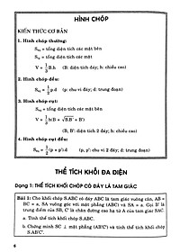 Phân Loại Và Phương Pháp Giải Các Dạng Bài Tập Hình Học 12