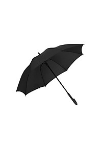 Ô dù đen trơn cán dài 90cm