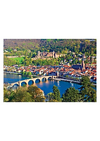 Tranh xếp Hình Tia Sáng Thành Phố Heidelberg Tia Sáng (2035 Mảnh Ghép)