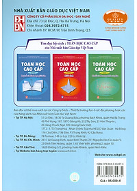 Toán Học Cao Cấp, Tập 1: Đại Số Và Hình Học Giải Tích (Tái bản lần thứ tư, năm 2024)- GS.TS. Nguyễn Đình Trí (Chủ biên),  PGS. TS. Trần Việt Dũng, PGS. TS. Trần Xuân Hiển, PGS. TS. Nguyễn Xuân Hào