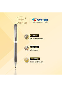 Bút bi cao cấp Parker Sonnet Đ-STAIN Steel CT TB-1950871