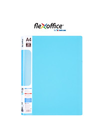 Bìa hồ sơ màu Pastel 20 lá nhựa PP Thiên Long Flexoffice FO-DB007/NĐ