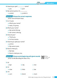 Đề Ôn Tập Từ Vựng Và Cấu Trúc Tiếng Anh Lớp 3