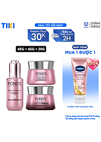 Nơi bán Combo Serum Dưỡng Sáng Mờ Thâm 3D Glow và Kem Dưỡng Ẩm Ngày Đêm Pond's Bright Beauty 30G & 45G x2