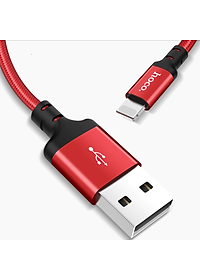 Cáp Sạc Nhanh Iphone - Ipad loại tốt hàng chính hãng HOCO X14 Times Speed – Dây Sạc bọc dù chống xoắn, đứt