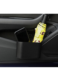 Thùng Rác Mini Cho Xe ô Tô màu đen sang trọng nhỏ gọn thông minh tiện lợi thùng rác VP