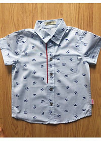 COMBO 2 ÁO SƠ MI TRẺ EM WINFA - 100% COTTON THIÊN NHIÊN