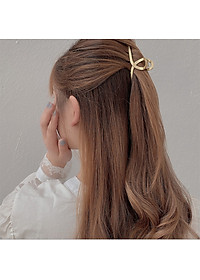 Kẹp Tóc Cặp Tóc Kim Loại Dễ Thương Phong Cách Hàn Quốc Thanh Lịch KT15