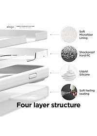 Ốp lưng Elago Silicone Case Color cho iPhone 14/ 14 Plus/ 14 Pro/ 14 Promax- Hàng Chính Hãng