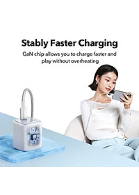 Cốc sạc Anker Zolo 1Type-C 30W PIQ 3.0 A2698 - Hàng chính hãng