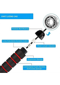 Combo 2 Dây Nhảy Lõi Thép Thể Lực Tập Thể Dục, Thể Thao, MUAY BOXING KICKBOXING 2,7m Siêu Bền Chỉnh Được Độ Dài