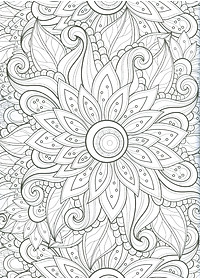 Flowers - Adults Colouring Book (Sách Tô Màu Dành Cho Người Lớn: Những Bông Hoa)