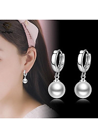 Bông tai bạc Ý 925 Huệ Ngân - Bông tròn RYE140951