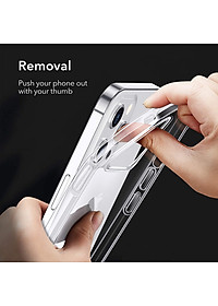 Ốp Lưng Cho iPhone 12 Mini / 12 & 12 Pro / 12 Pro Max ESR Echo Tempered Glass Hard Case (Mặt Lưng Kính Cường Lực) - Hàng Nhập Khẩu